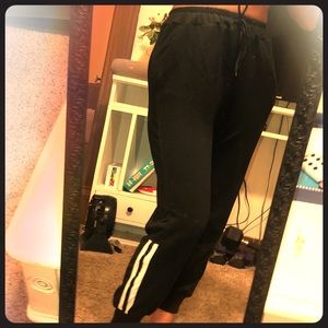 Black joggers
